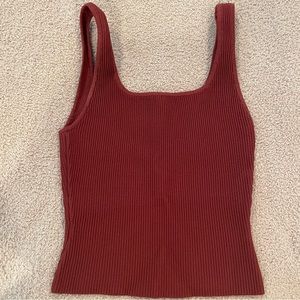 Babaton Sculpt Square Neck Tank Long